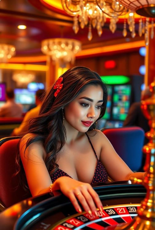 Baccarat game in progress on id6789